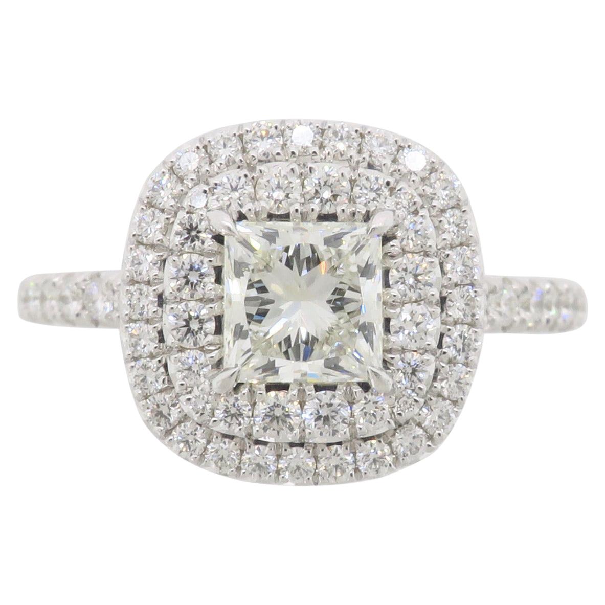 Forevermark Certified Double Halo Engagement Ring