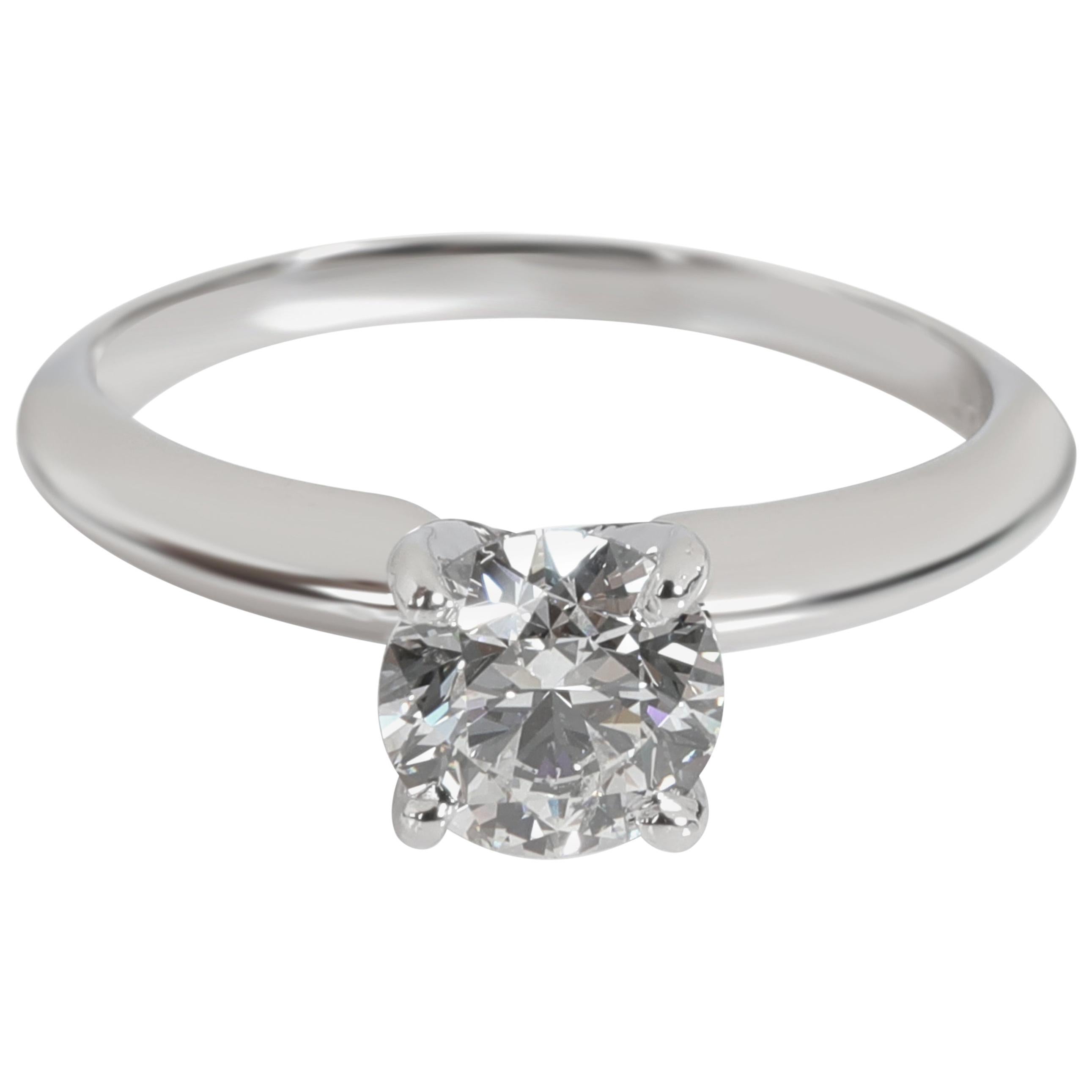 Forevermark Solitaire Diamond Ring in Platinum E SI1 0.9 Carat