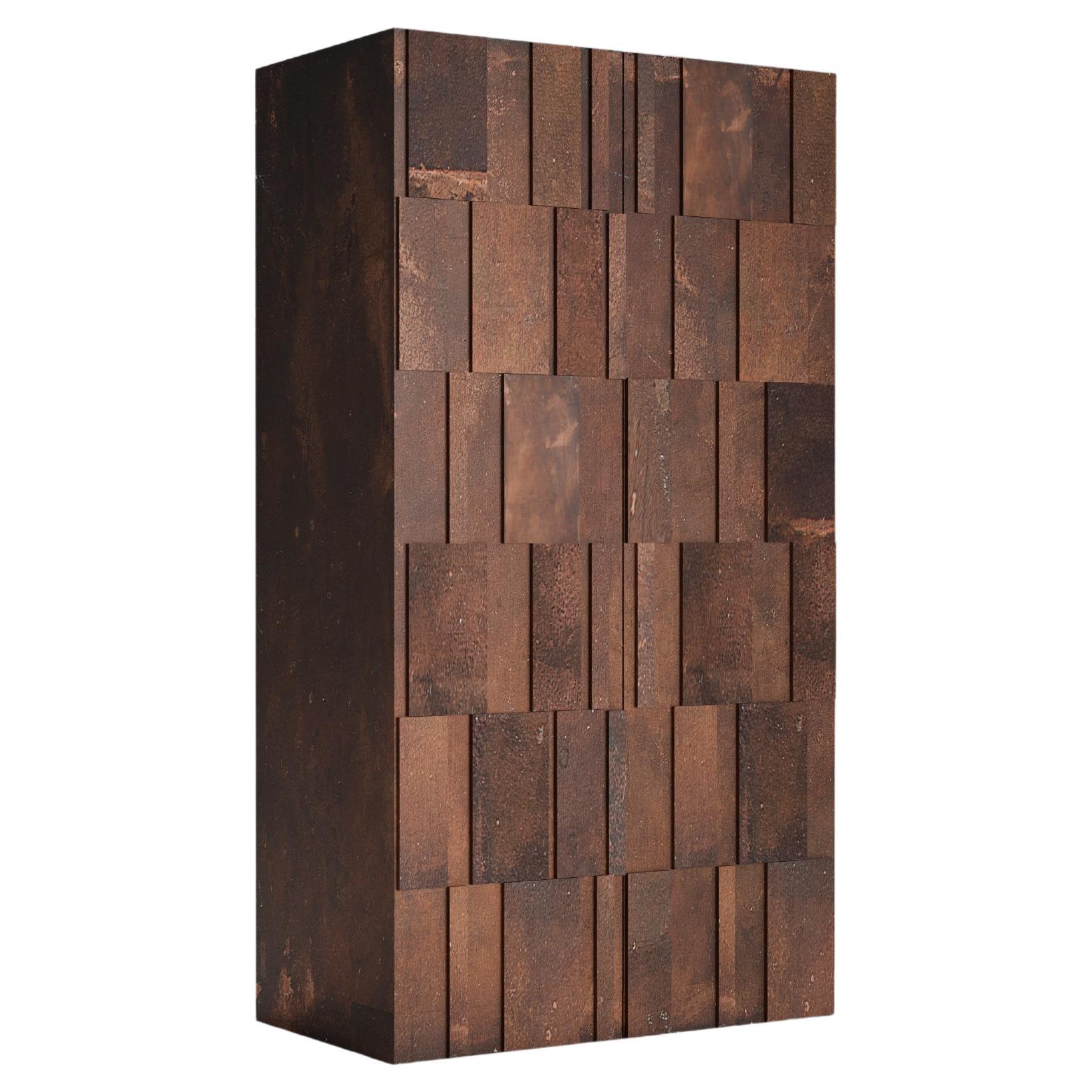 Forge Bar in Copper For Sale