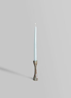 Forged Candle Holder Small in Brass, Viya by Vikram Goyal