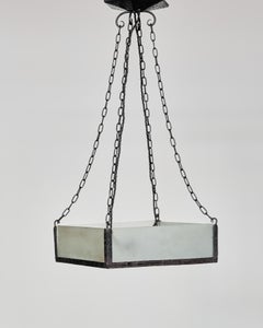 Forged Iron French Modernist Ceiling Light Forged Iron French Modernist Ceiling