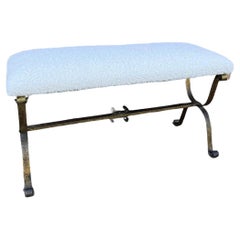 Banc espagnol en fer forgé