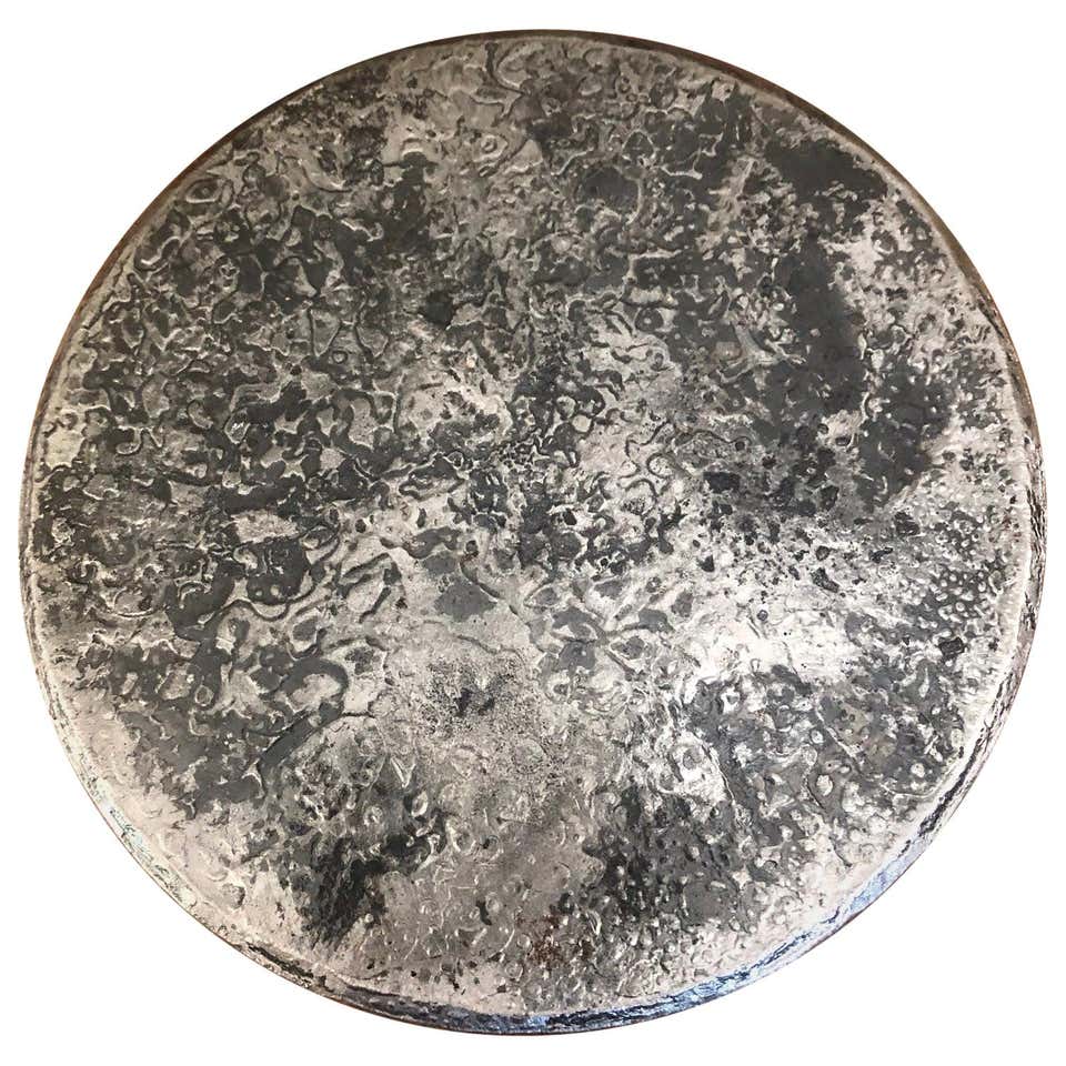 Forged Steel Square Coaster with Brass Coating and Gold Tone For Sale ...