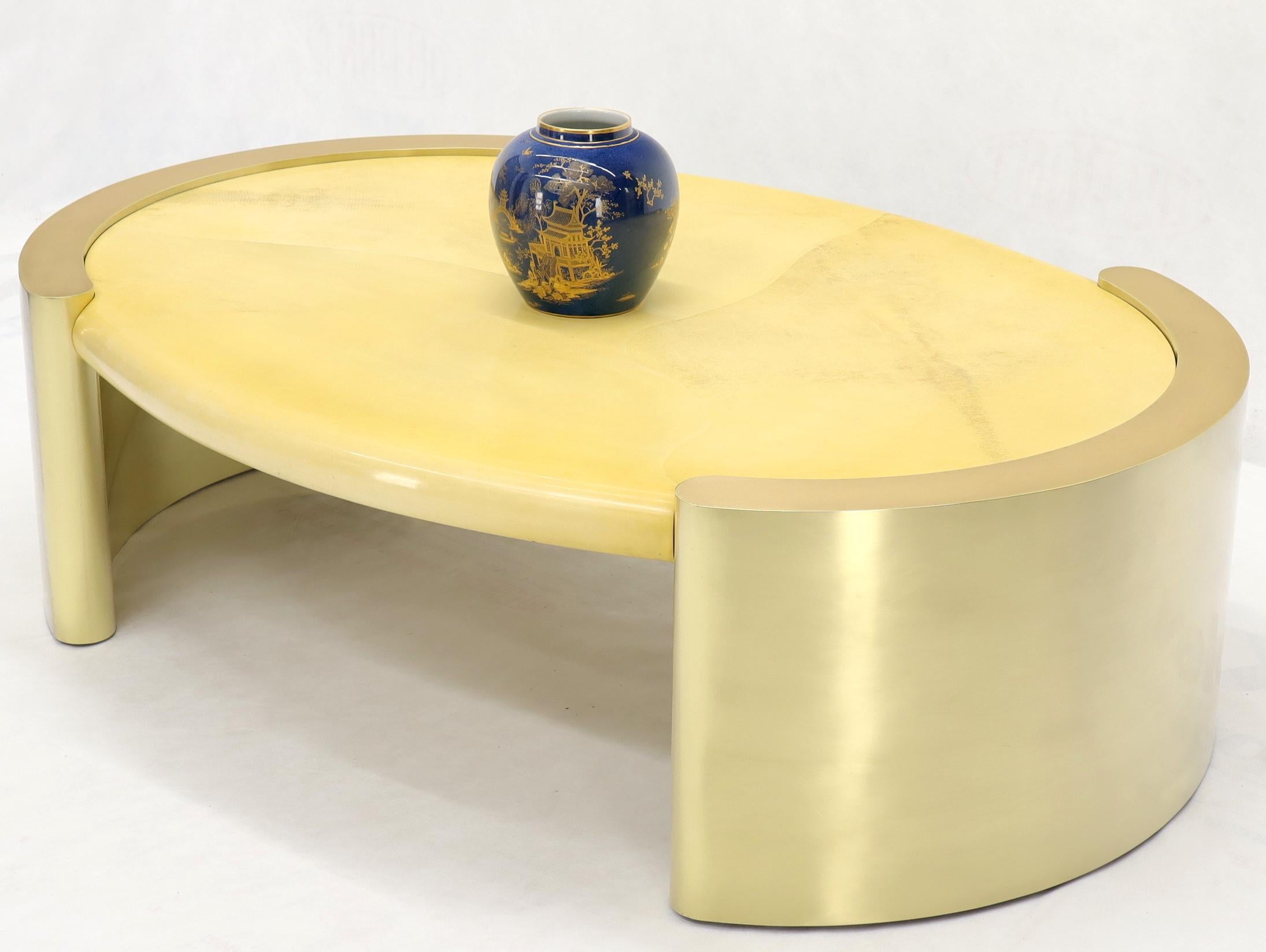 brass base coffee table