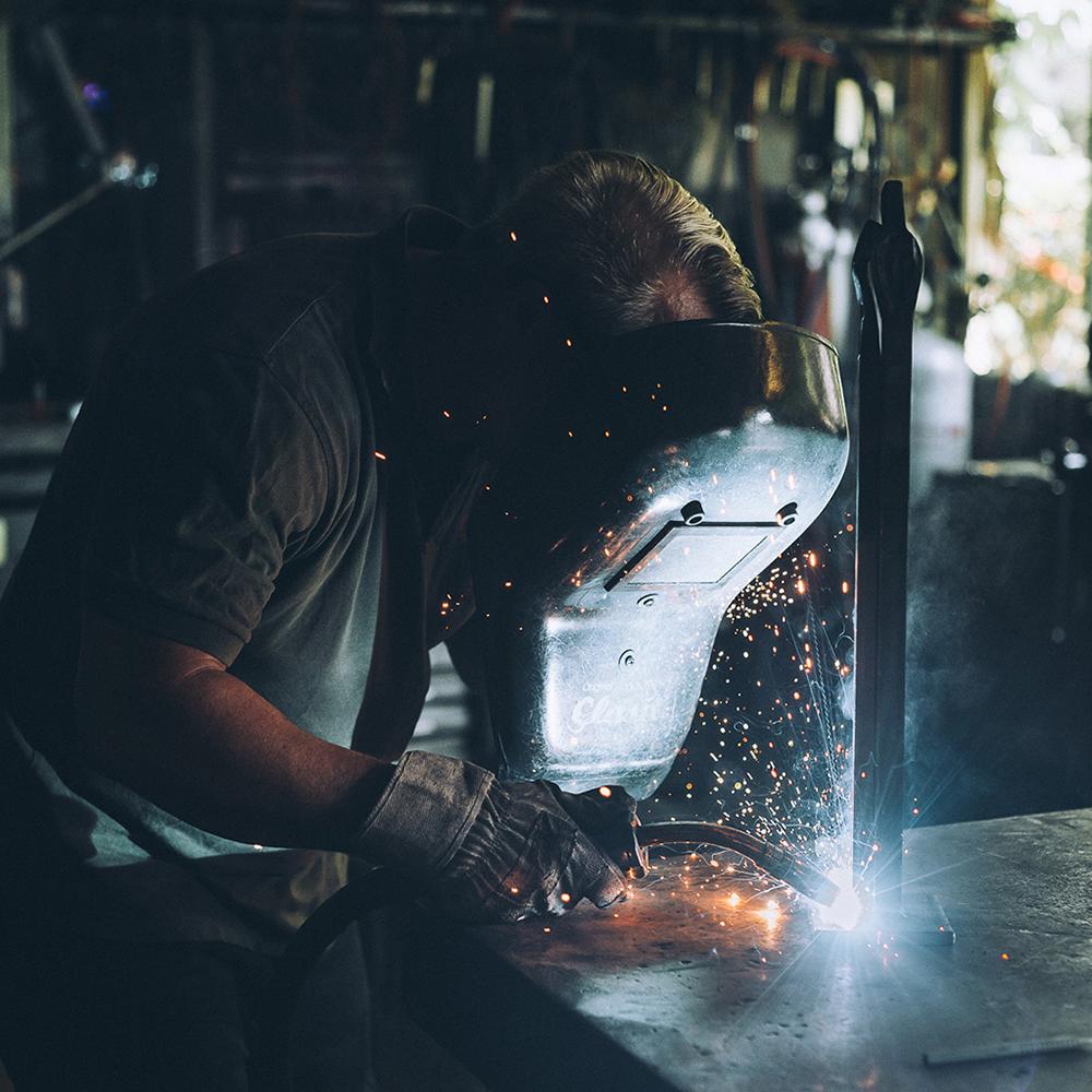 Forged Sculpture 'Encounter', Family Series by German Blacksmith H. Zimmermann 5