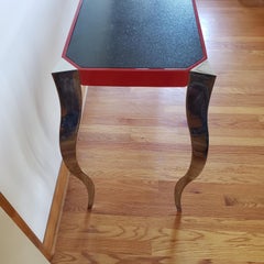 Konsole aus geschmiedetem, rostfreiem und lackiertem Stahl von Curtis Norton