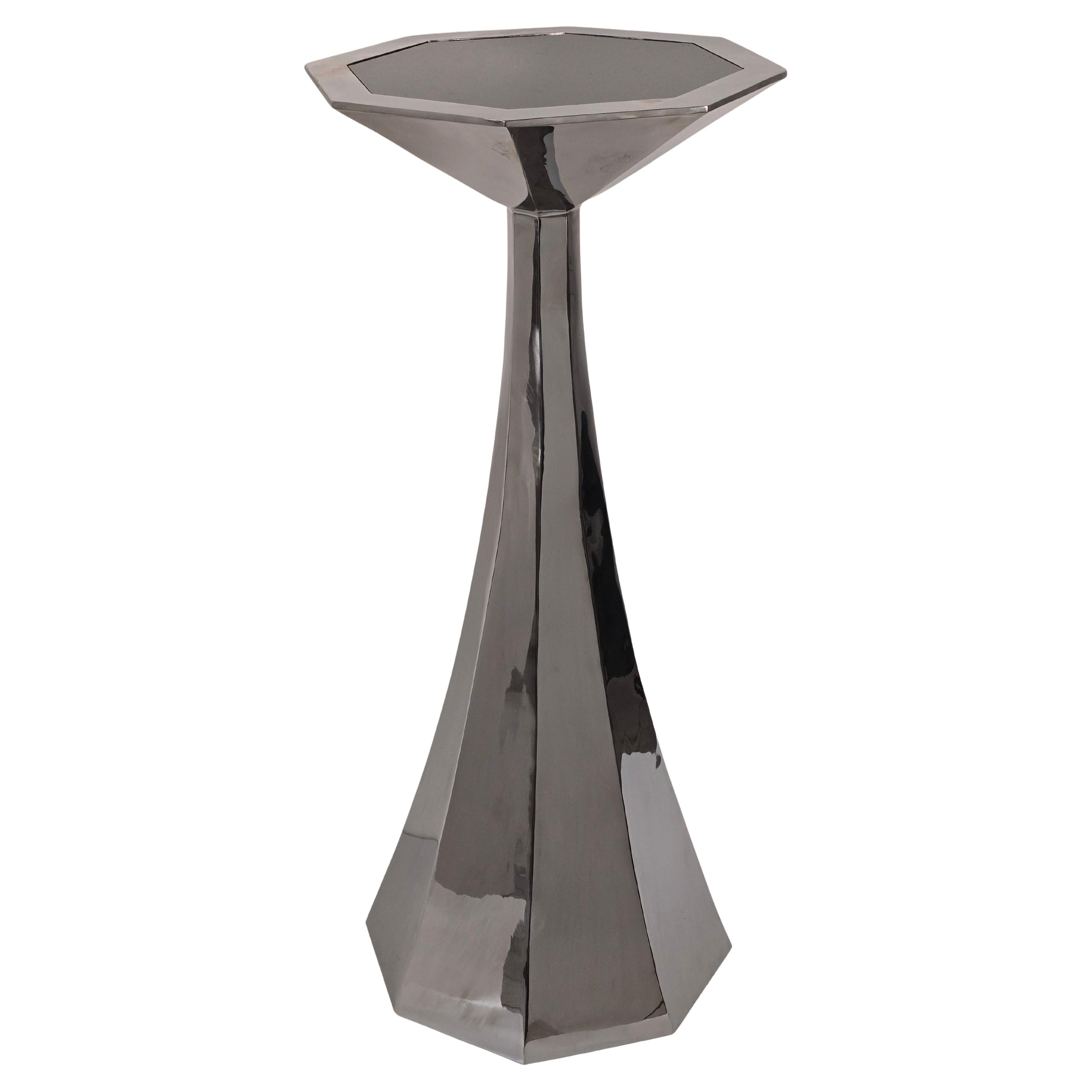 Forged Stainless Steel Pedestal by Curtis Norton