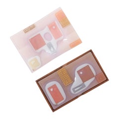 Forget Me Not Lidded Box and Tray by Michael & Francis Higgins