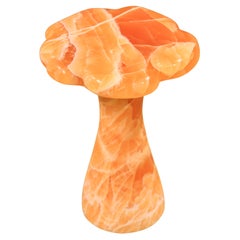 Mesa auxiliar James de Wulf Forget-Me-Not, Piedra calcita miel