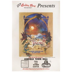 Vintage Forgotten Island of Santosha 1975 Australian One Sheet Film Poster