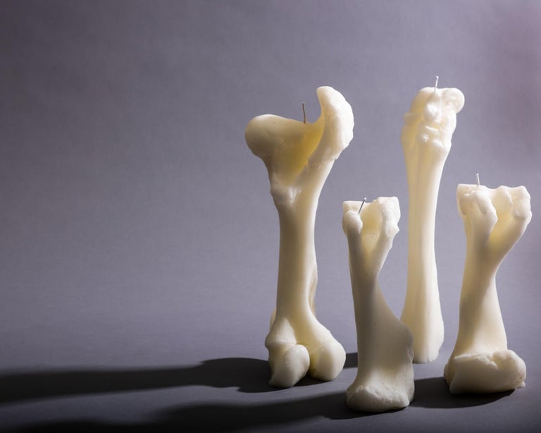 Cast “Fork Handles” Contemporary Candles by Studio Morison for General Life