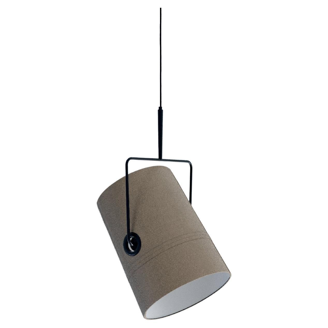 Grande lampe à suspension FORK en gris anthracite par Diesel Living with Lodes