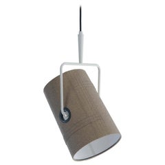 Fork Small Cluster Suspension in Ivory with Gray Diffuser by Diesel Living