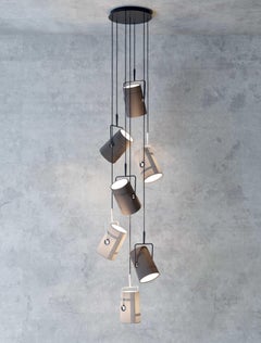 Fork Small Cluster Suspension in Ivory with Ivory Diffuser by Diesel Living