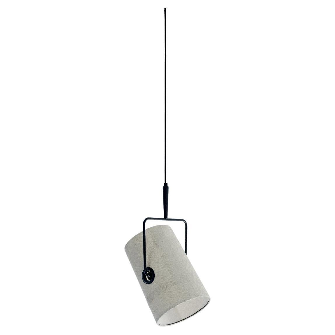 Petite lampe à suspension FORK en anthracite-ivoire par Diesel Living with Lodes