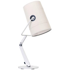 Fork Table Lamp in Ivory with Ivory Diffuser by Diesel Living