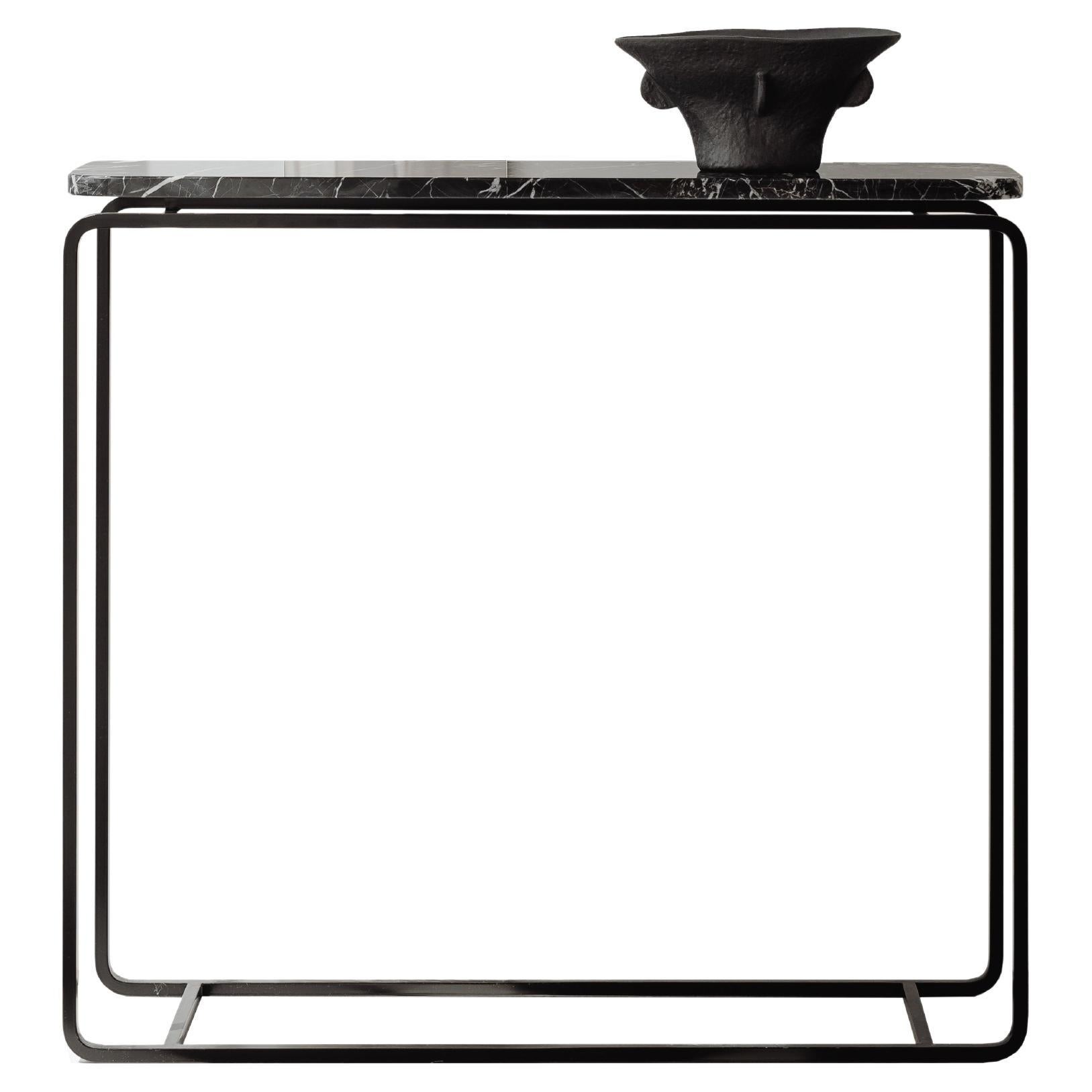 Form-C S Black Console Table by Un’common For Sale