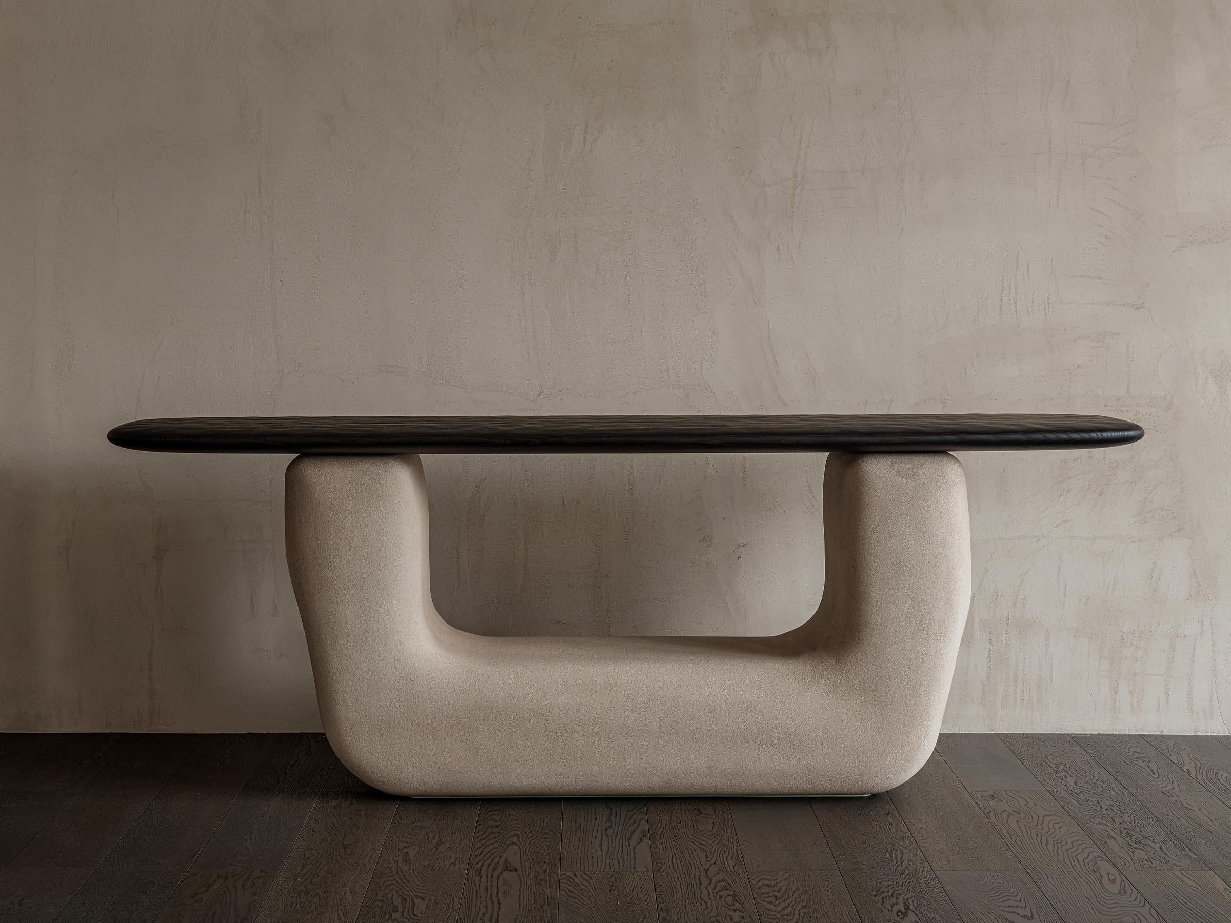 Form Console by DAaZ
Dimensions: D 47 x W 220 x H 76 cm.
Materials: Ash wood, glass fiber reinforced polymer.


DAaZ Furniture honors the spirit of adventure. We embrace the escape of the ordinary and revel in the magic that’s found in the