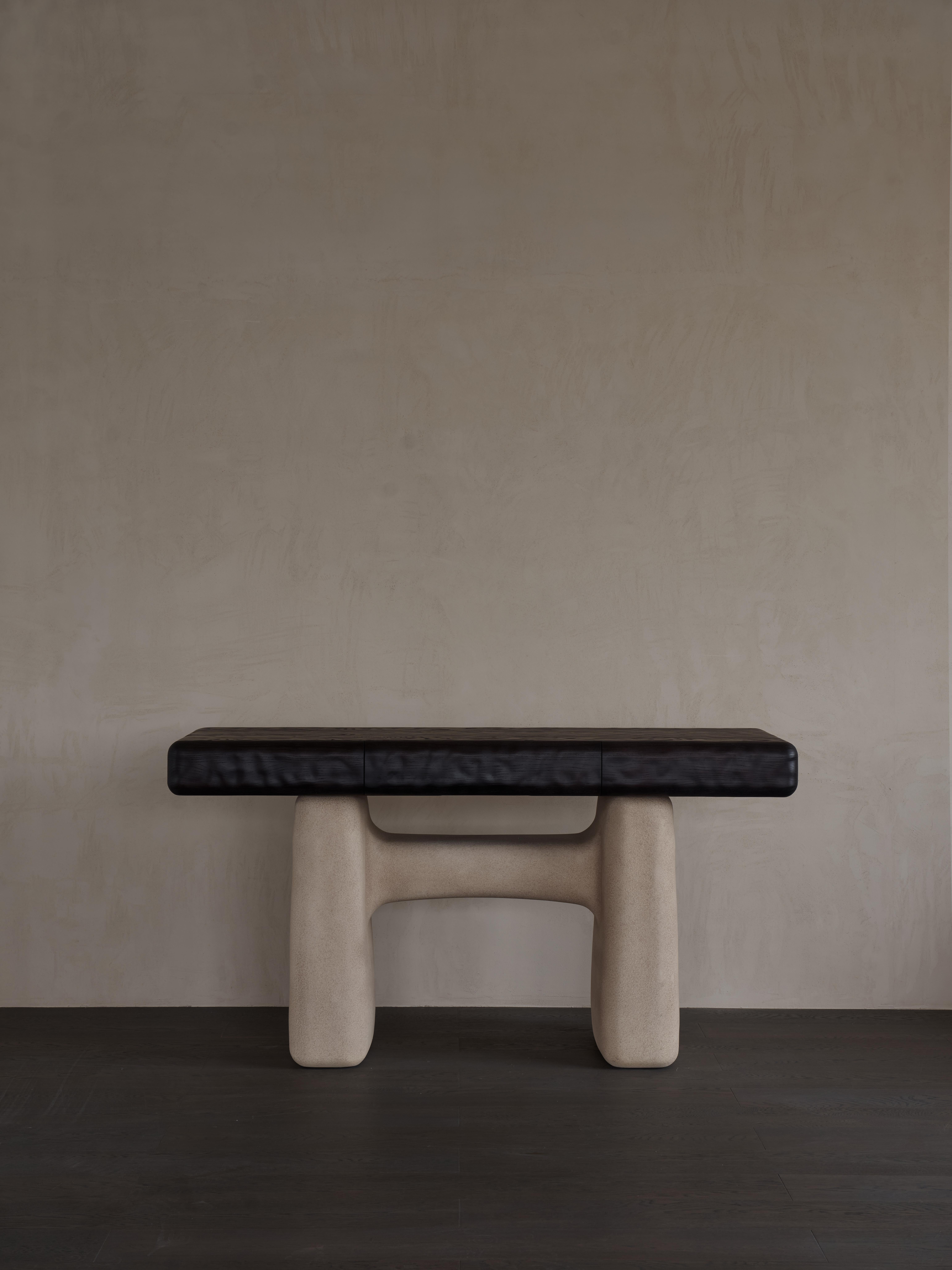 Form Dressing Table by DAaZ
Dimensions: D 48 x W 146 x H 76 cm.
Materials: Ash wood, glass fiber reinforced polymer.


DAaZ Furniture honors the spirit of adventure. We embrace the escape of the ordinary and revel in the magic that’s found in the
