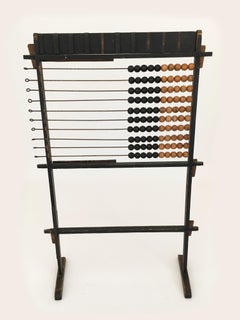 Form Follows Function Modern Abstract Abacus Obsolete Object, France, 1920s