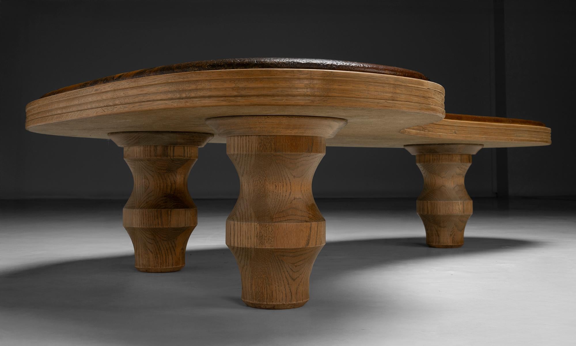 Belge Form Libre Stone Coffee Table, Belgium circa 1970 en vente
