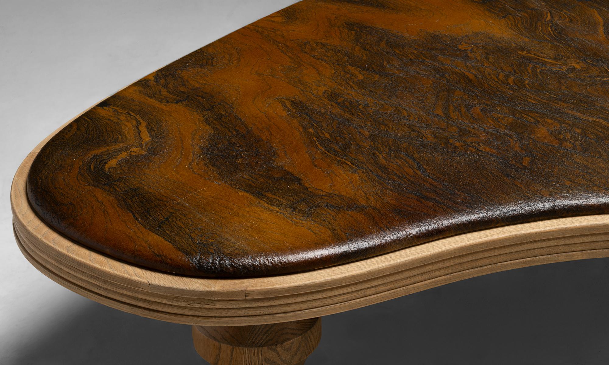 Début du 20ème siècle Form Libre Stone Coffee Table, Belgium circa 1970 en vente