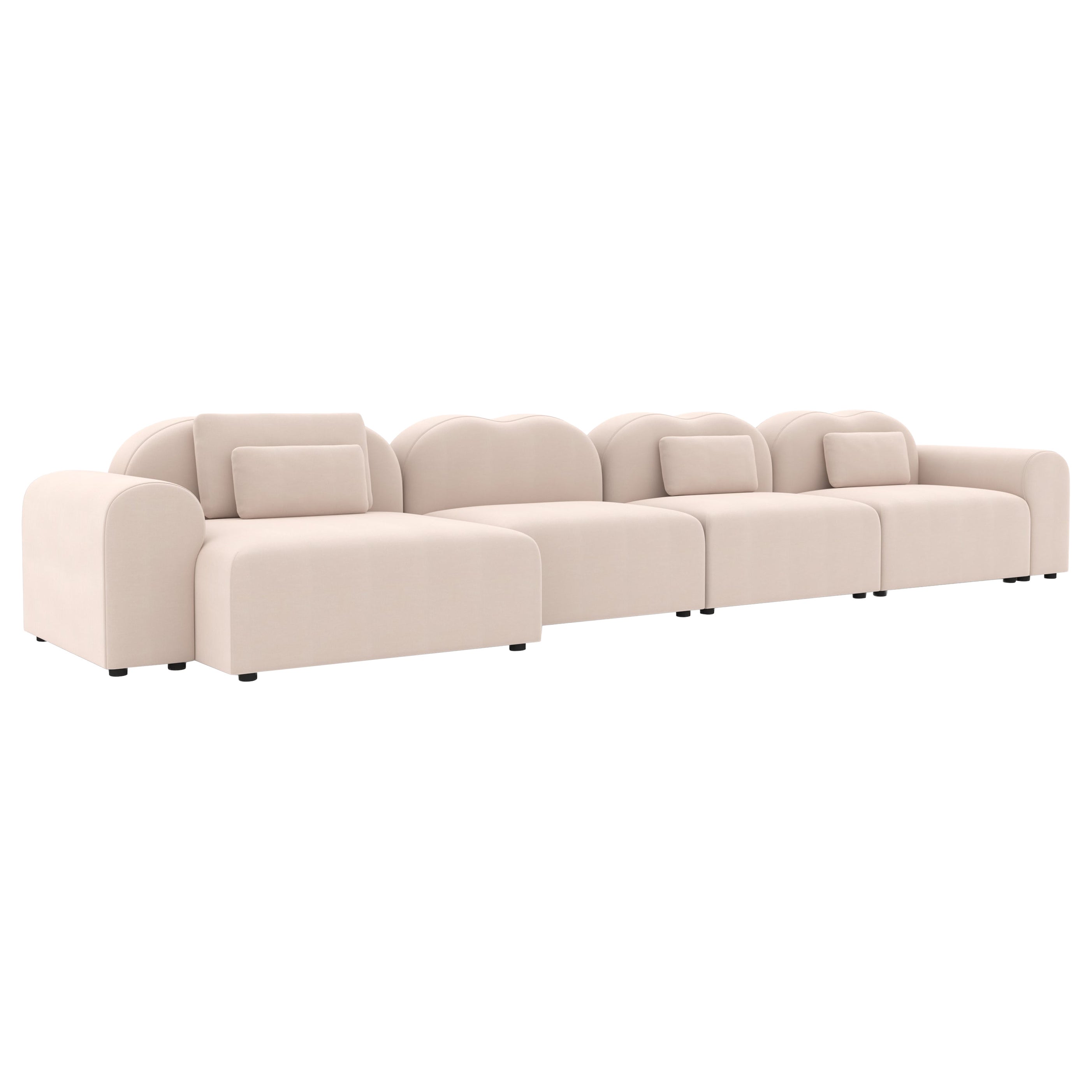 Form Modular Sofa by Formiing, Harald Blush, Setup 19, Customizable