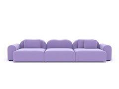 Form Modular Sofa by Formiing, Harald Lavender, Purple, Setup 13