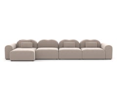 Divano modulare Form A di Formiing, Harald Taupe, Design moderno, adatto agli animali domestici