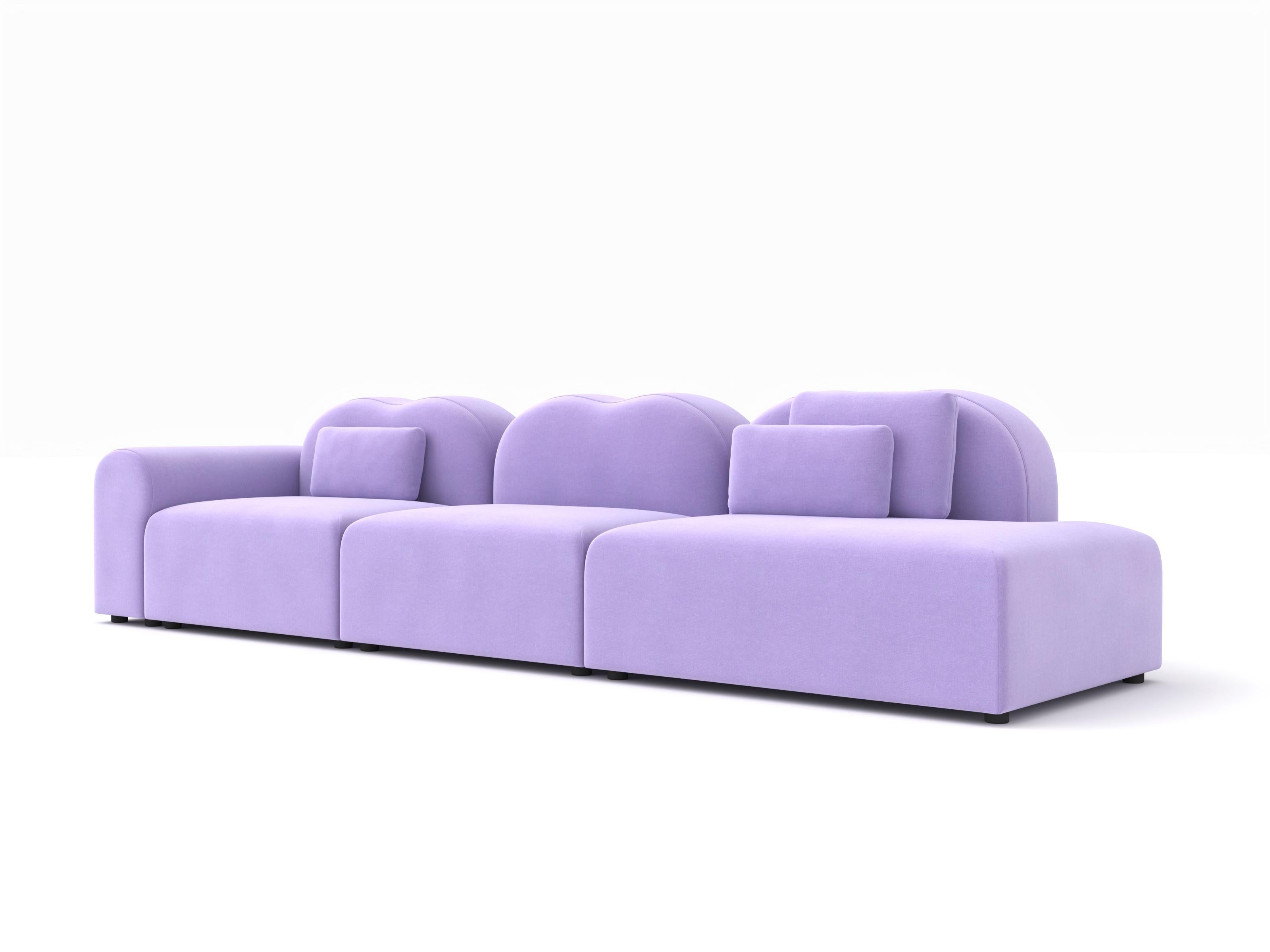 Form Modular Sofa, Setup 1, Customizable In New Condition For Sale In Brooklyn, NY