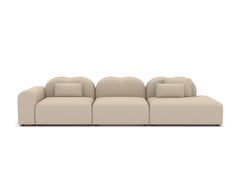 Form Modular Sofa, Setup 1, Hallingdal Beige, Pet-friendly fabric