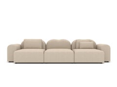 Form Modular Sofa, Setup 10, Hallingdal Beige