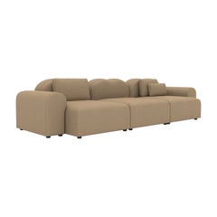 Form Modular Sofa, Setup 10, Hallingdal Brown