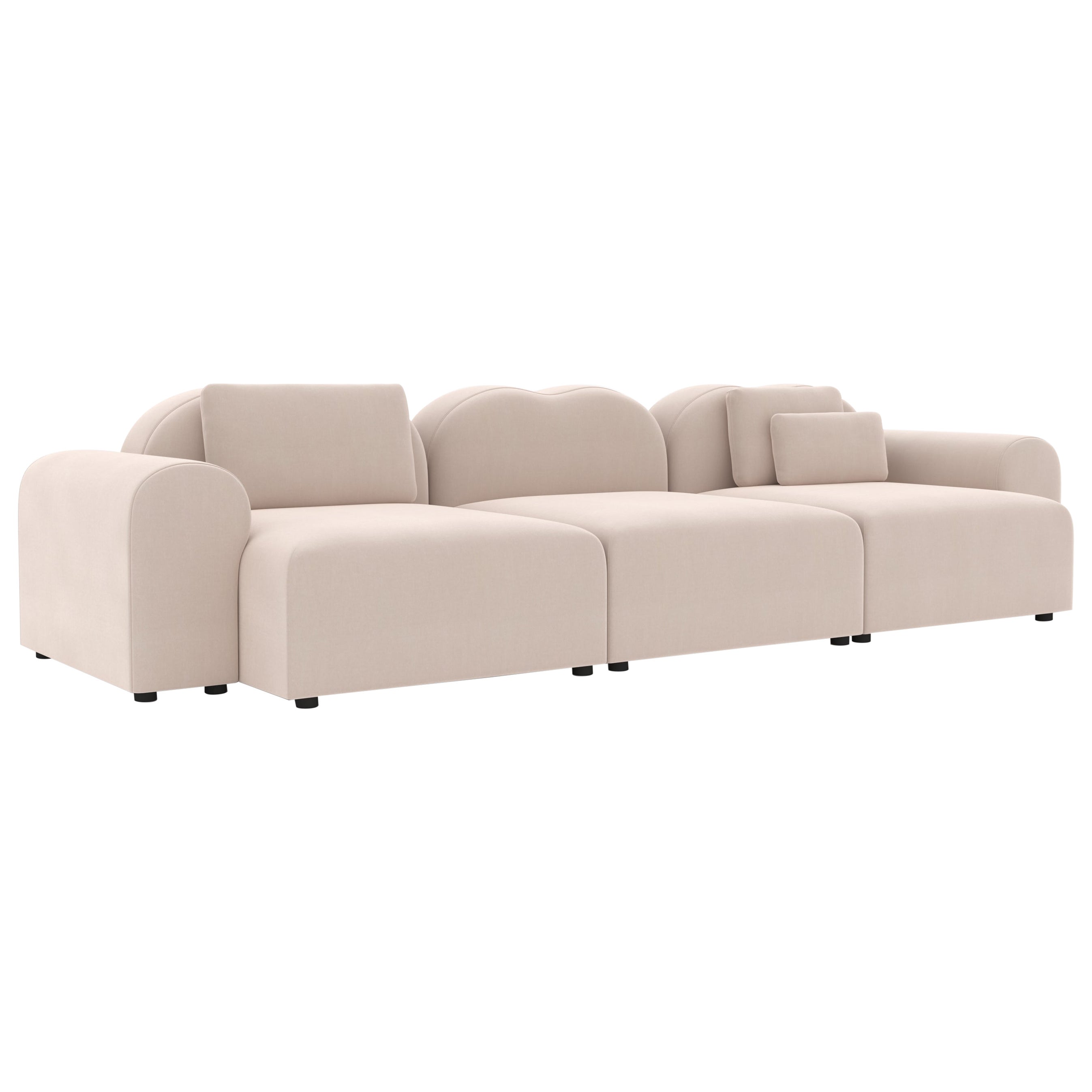 Form Modular Sofa, Setup 10, Harald Blush For Sale
