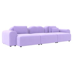 Divano modulare Form A, Setup 10, Harald Lavender