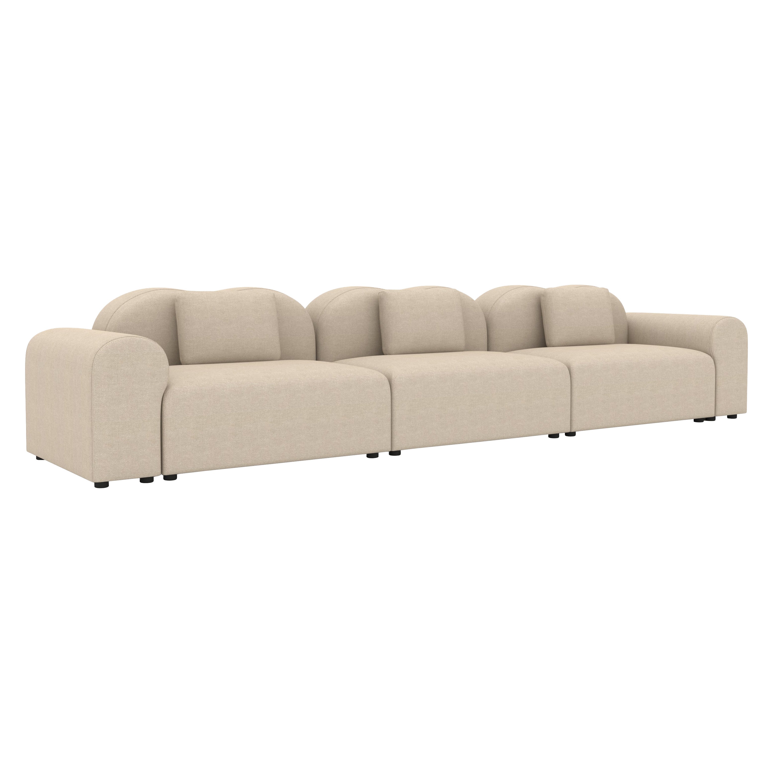 Form Modular Sofa, Setup 11, Hallingdal Beige