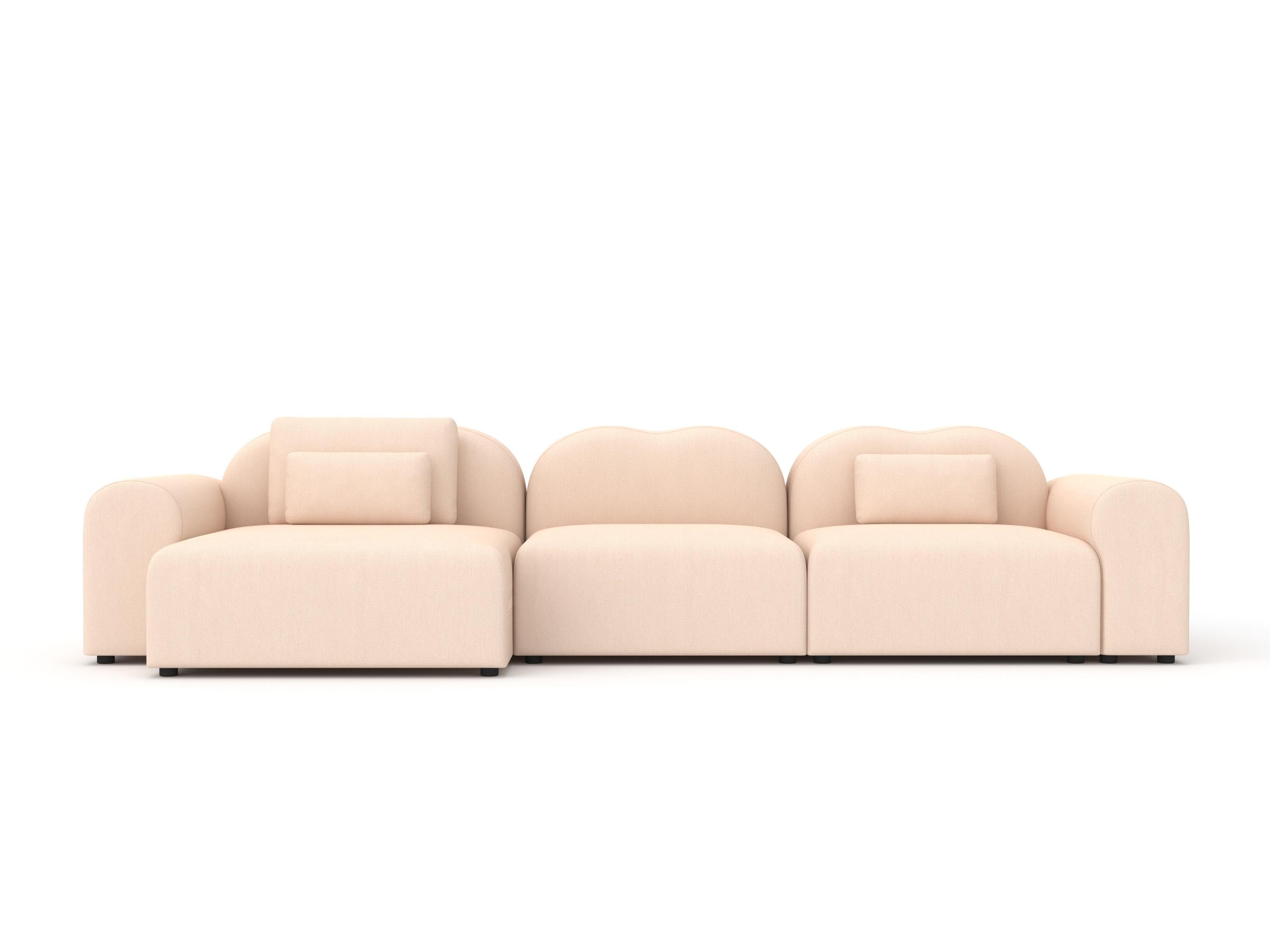 Cinese Divano modulare Form A, Setup 12, Planum Blush in vendita
