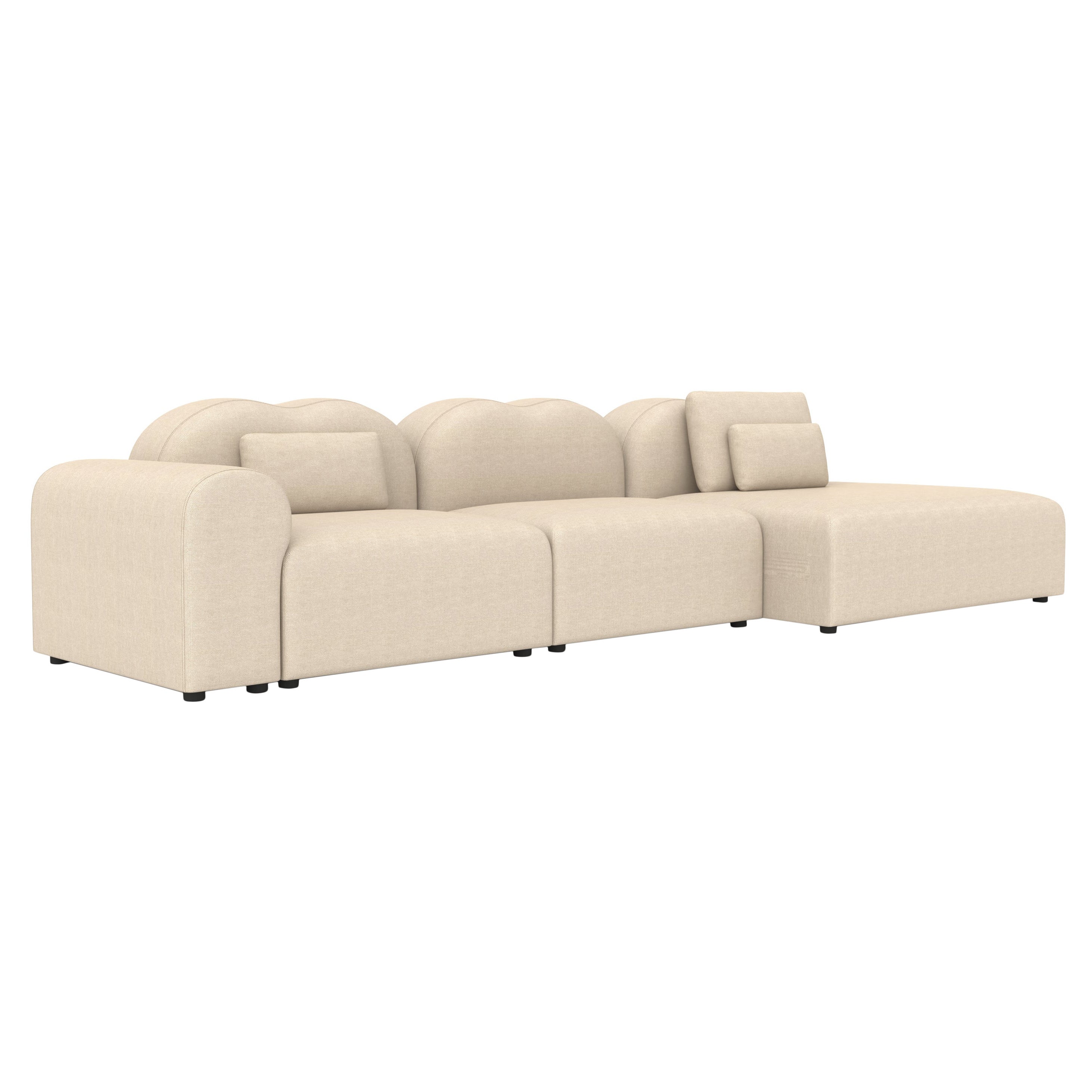 Sofá Modular Form, Configuración 14, Hallingdal Beige