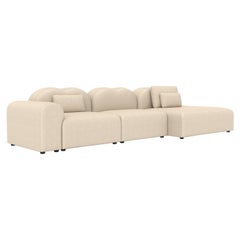 Divano modulare Form A, Setup 14, Hallingdal Beige