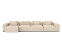 Form Modular Sofa by Formiing, Hallingdal Beige, Modern Design, Pet-friendly
