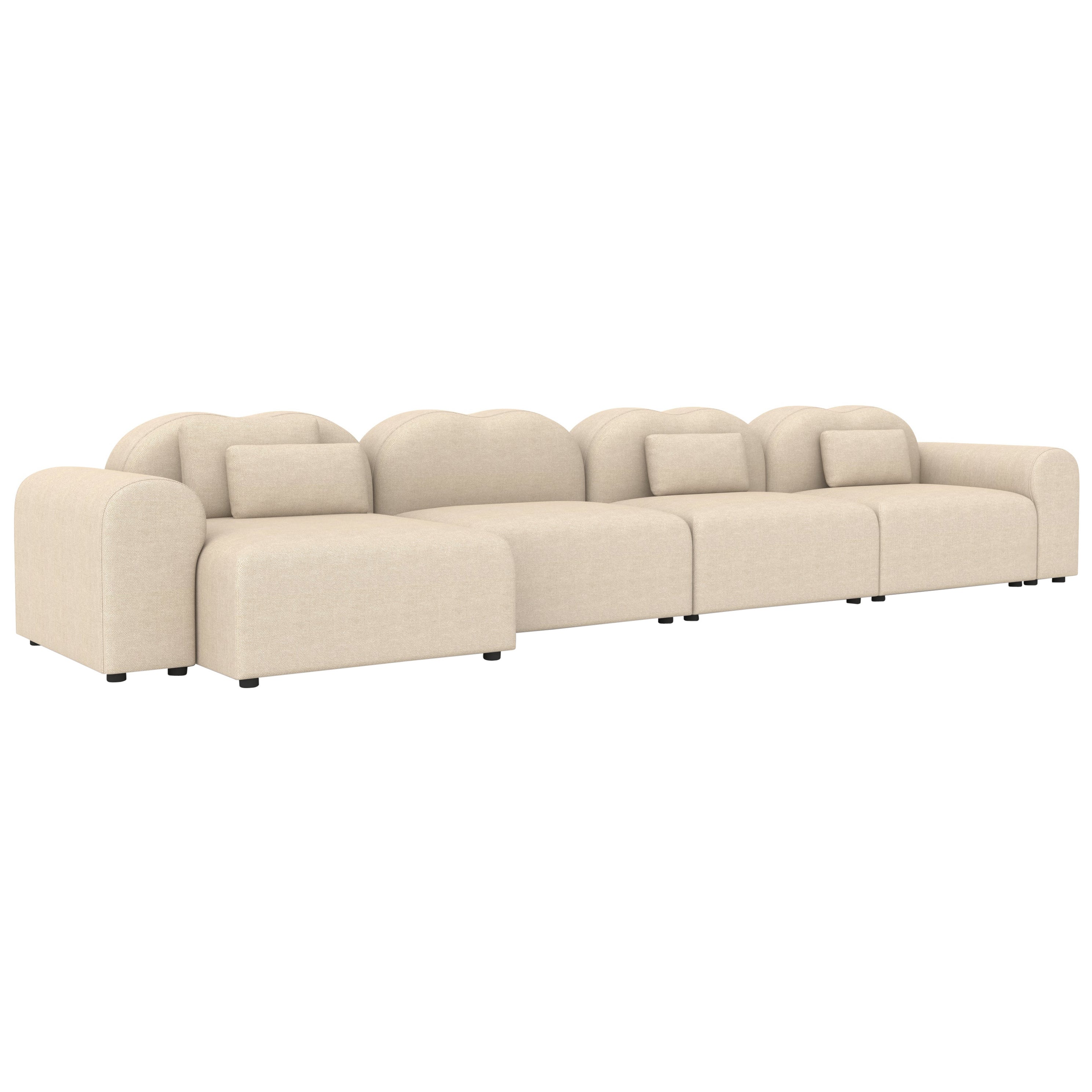 Sofá Modular Form, Configuración 17, Hallingdal Beige