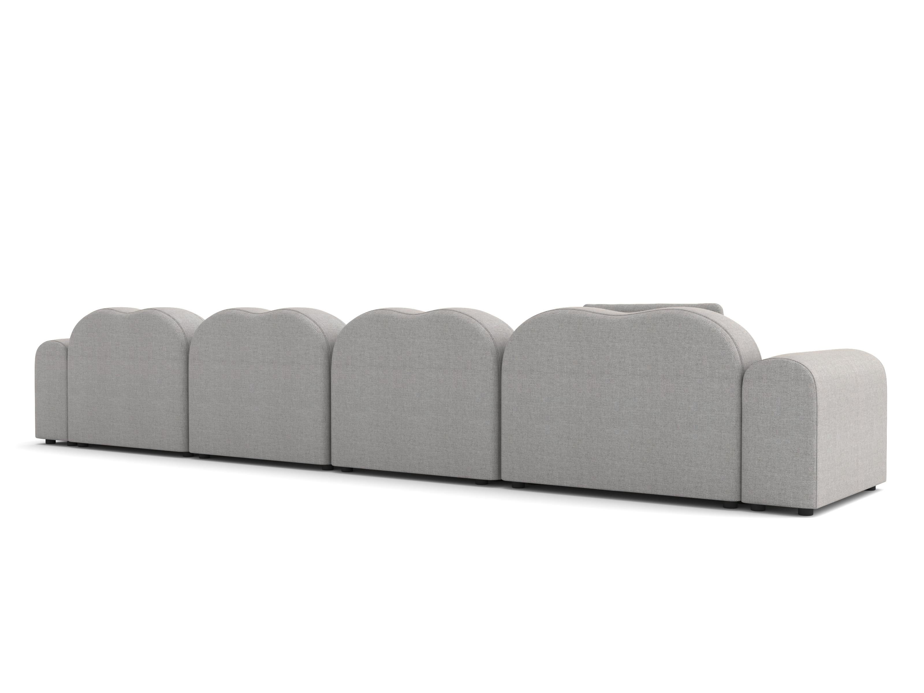 Sofá Modular Form, Setup 19, Gris Rewool Lana en venta