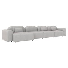 Sofá Modular Form, Setup 19, Gris Rewool