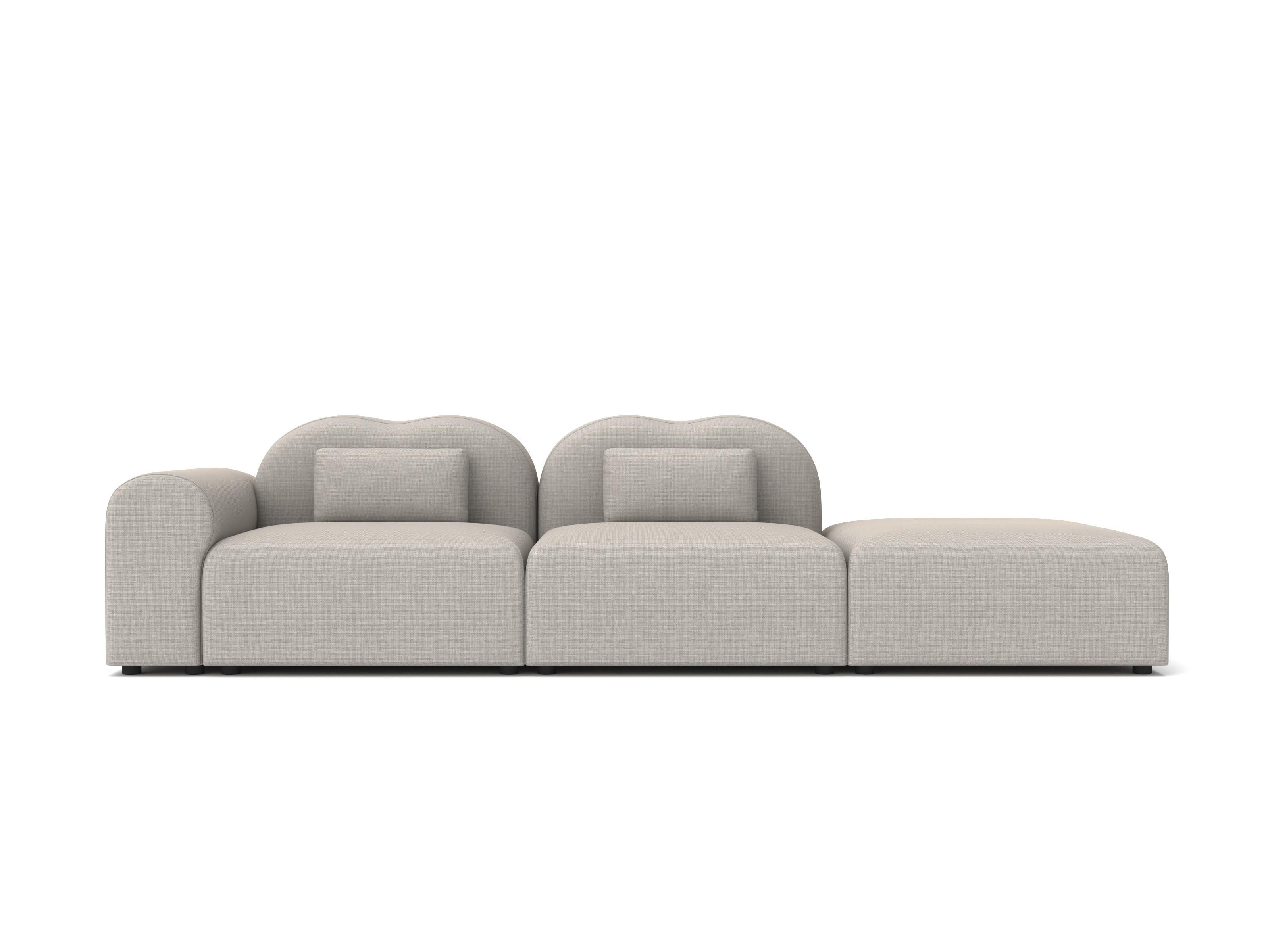 Sofá Modular Form, Setup 2, Gris Hallingdal Chino en venta