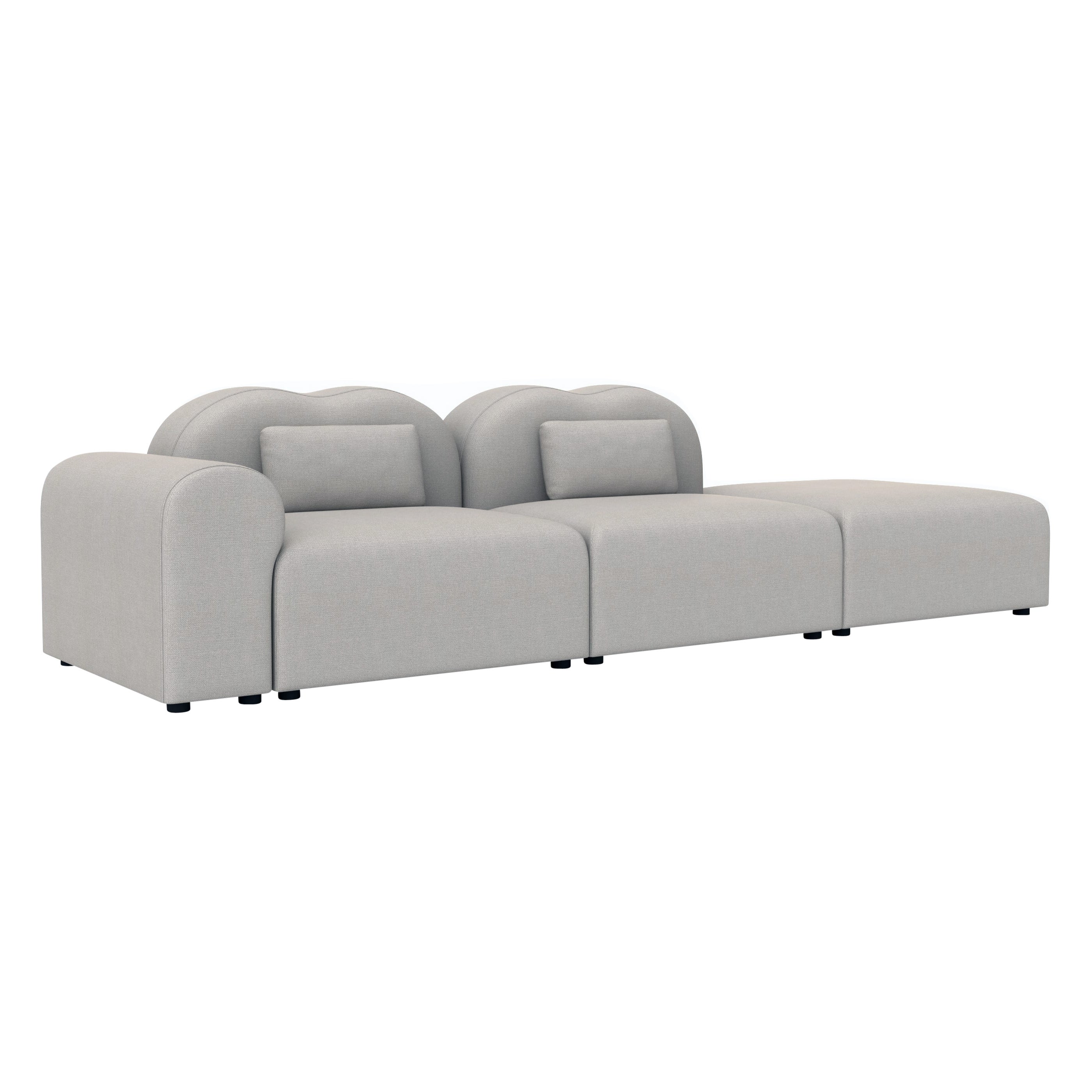 Sofá Modular Form, Setup 2, Gris Hallingdal en venta