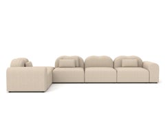 Divano modulare Form, Configurazione 21, Beige Hallingdal, Adatto agli animali domestici, Personalizzabile