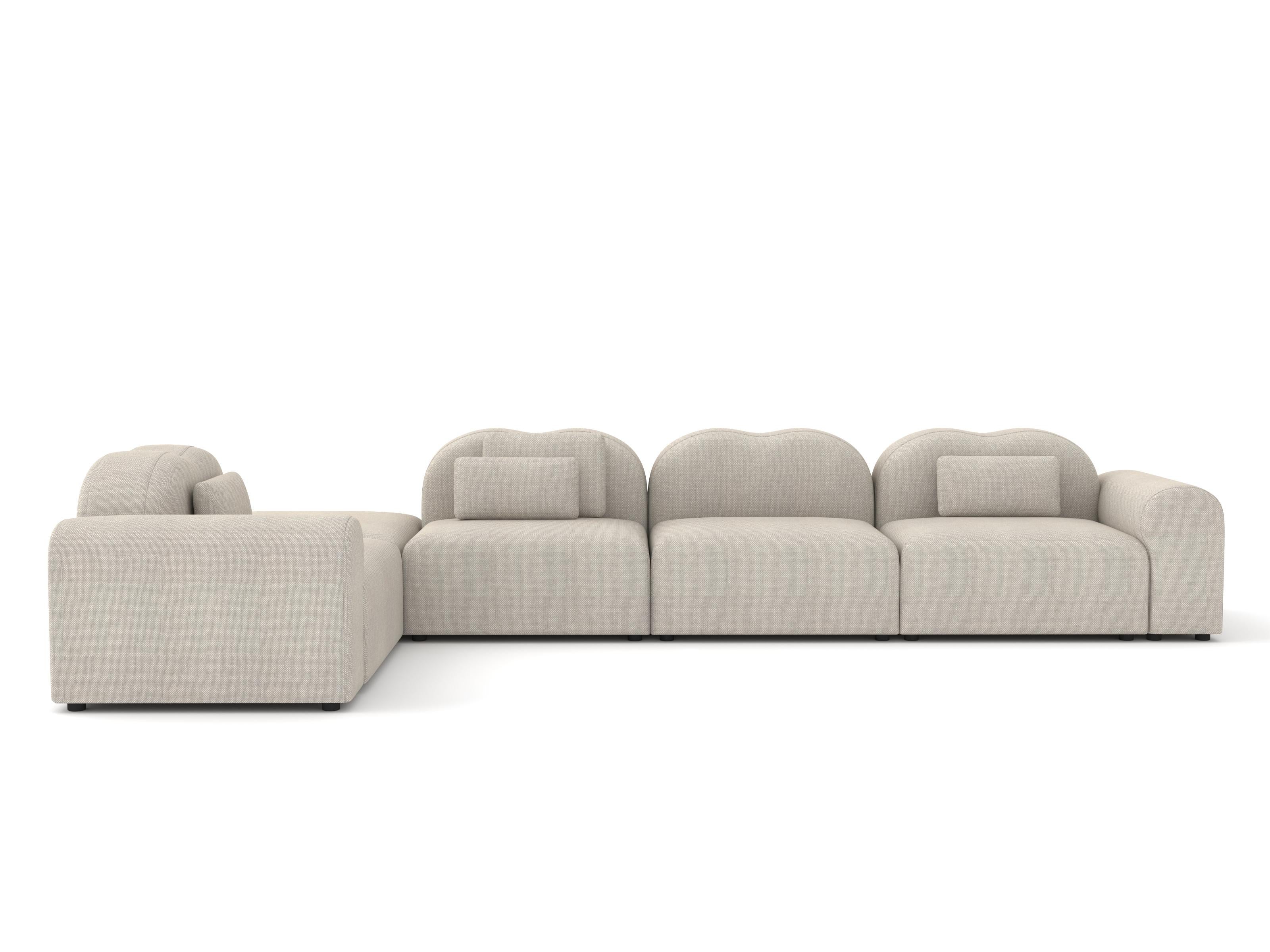 Form Modular Sofa von Formiing, Setup 21 (1x Ottoman-F1D, 2x Center-F1C, 2x Armlehne-F1A, F1B)
Stoff: Hallingdal 103

Modulares Sofa: Stellen Sie verschiedene Module für Ihre eigene Komposition zusammen. Erhältlich in einer breiten Palette von