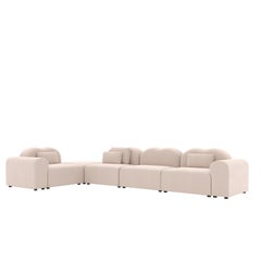 Form Modular Sofa, Setup 21, Harald Blush, Pet-friendly, Customizable