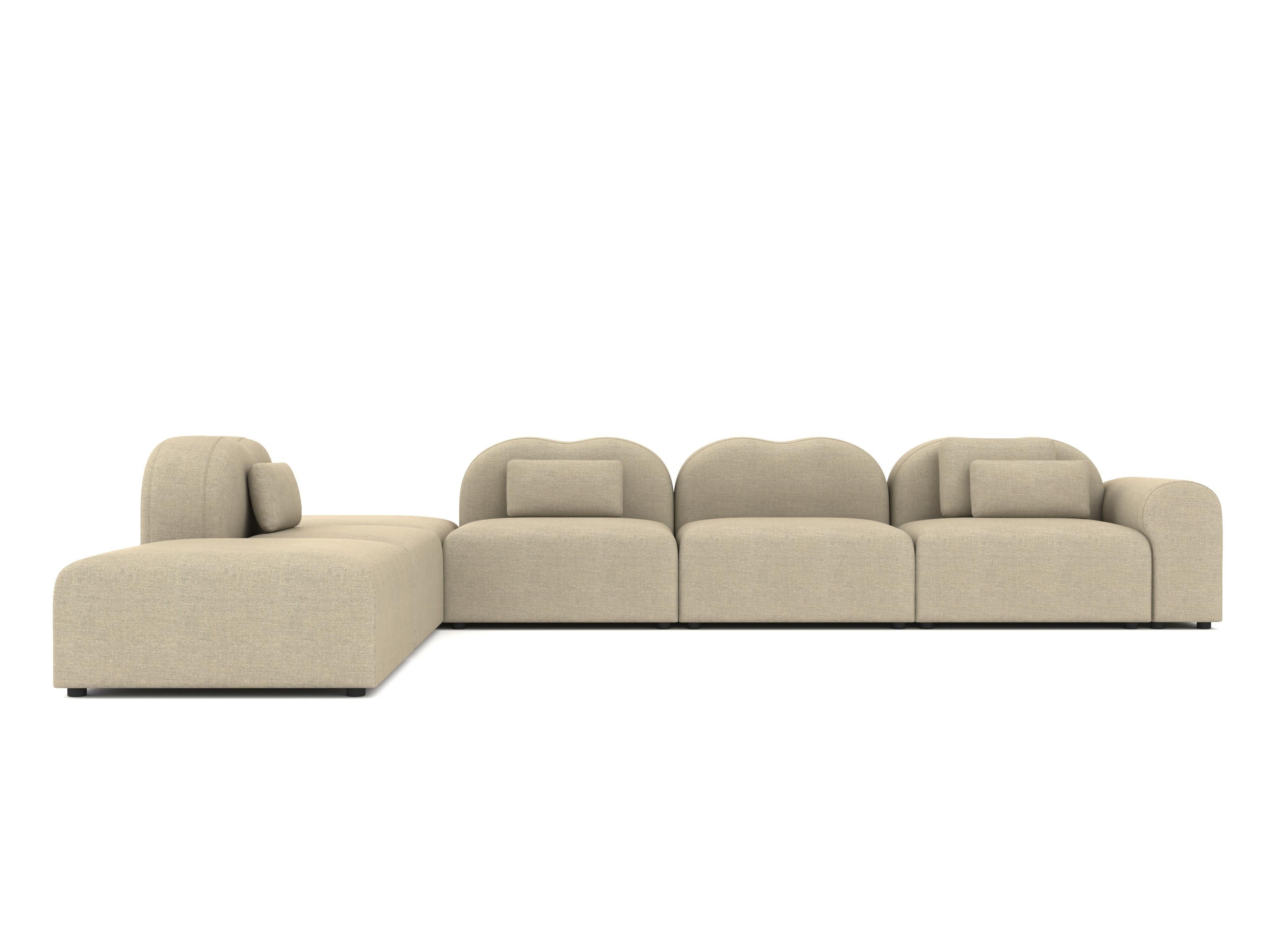 Form Modular Sofa, Setup 23, Rewool Beige (Chinesisch) im Angebot