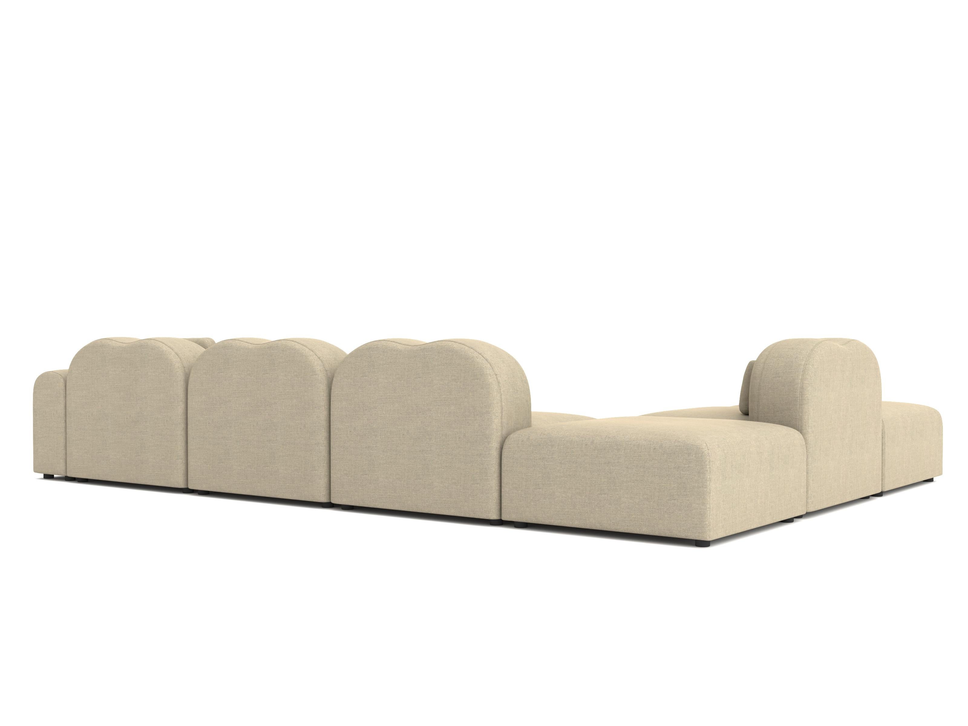 Form Modular Sofa, Setup 23, Rewool Beige (21. Jahrhundert und zeitgenössisch) im Angebot